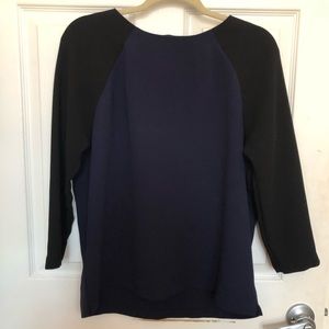 J CREW Color Block Raglan